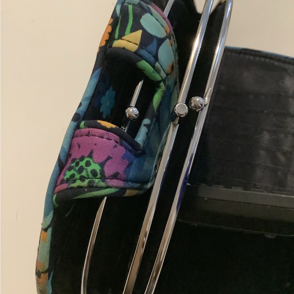 Vera Bradley floral kiss lock wallet - Picture 4 of 5